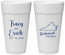Personalized Wedding 24 oz Foam Cups - Virginia | 145