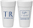 Personalized Wedding 24 oz Foam Cups - Wyoming | 149
