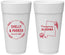 Personalized Wedding 24 oz Foam Cups - Alabama | 150