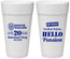 Personalized Retirement 24 oz Foam Cups - Police Officer | 150013