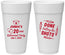 Personalized Retirement 24 oz Foam Cups - Nurse | 150026