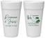 Personalized Wedding 24 oz Foam Cups - California | 154