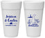 Personalized Wedding 24 oz Foam Cups - Delaware | 157