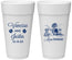Personalized Wedding 24 oz Foam Cups - Hawaii | 160