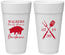 Personalized Family Reunion 24 oz Foam Cups - Bbq Barbeque | 160003