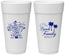 Personalized Family Reunion 24 oz Foam Cups - Beach Family Repeat | 160014
