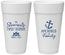 Personalized Family Reunion 24 oz Foam Cups - Cruise Anchor | 160029