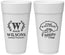 Personalized Family Reunion 24 oz Foam Cups - Monogram Tree | 160056