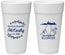 Personalized Wedding 24 oz Foam Cups - Illinois | 162