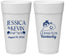 Personalized Wedding 24 oz Foam Cups - Kentucky | 166