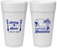 Personalized Wedding 24 oz Foam Cups - Louisiana | 167