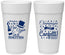 Personalized New Years 24 oz Foam Cups - 2027 Confetti | 170003