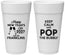 Personalized New Years 24 oz Foam Cups - 2027 Pop The Bubbly | 170006