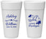 Personalized Wedding 24 oz Foam Cups - Michigan | 171