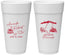 Personalized Wedding 24 oz Foam Cups - Mississippi | 173