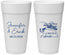Personalized Wedding 24 oz Foam Cups - Nebraska | 176