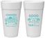 Personalized Family Vacation 24 oz Foam Cups - Good Times Tan Lines | 180005