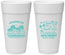 Personalized Family Vacation 24 oz Foam Cups - Sun And Sand Beach | 180007