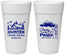 Personalized Family Vacation 24 oz Foam Cups - Ski Trip Peaks | 180020