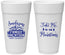 Personalized Family Vacation 24 oz Foam Cups - Ski Trip Peaks | 180023
