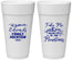 Personalized Family Vacation 24 oz Foam Cups - Mountains | 180024
