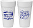Personalized Family Vacation 24 oz Foam Cups - Camping Trip | 180025