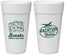 Personalized Family Vacation 24 oz Foam Cups - Road Trip Plane | 180052