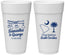 Personalized Wedding 24 oz Foam Cups - South Carolina | 189