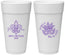 Personalized Mardi Gras 24 oz Foam Cups - Fleur De Lis | 190010