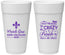 Personalized Mardi Gras 24 oz Foam Cups - Fleur De Lis | 190013