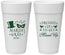 Personalized Mardi Gras 24 oz Foam Cups - Fleur De Lis | 190015