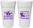 Personalized Mardi Gras 24 oz Foam Cups - Nola New Orleans | 190016