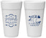 Personalized Wedding 24 oz Foam Cups - Vermont | 194