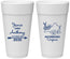 Personalized Wedding 24 oz Foam Cups - Virginia | 195