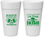 Personalized St Patricks Day 24 oz Foam Cups - Eat Drink Be Irish | 200002