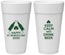 Personalized St Patricks Day 24 oz Foam Cups - Clover Irish | 200005