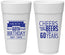Personalized Birthday 24 oz Foam Cups - Cheers Beers To 60 Years | 20001