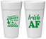 Personalized St Patricks Day 24 oz Foam Cups - Irish Af Leprechaun | 200012