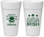 Personalized St Patricks Day 24 oz Foam Cups - Irish Leprechaun | 200013