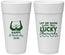 Personalized St Patricks Day 24 oz Foam Cups - Shamrocks | 200015