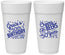 Personalized Birthday 24 oz Foam Cups - Cheers Beers To 50 Years | 20003