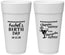 Personalized Birthday 24 oz Foam Cups - Fiesta Margarita | 20009