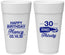Personalized Birthday 24 oz Foam Cups - 30 And Thirsty | 20014