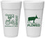 Personalized Birthday 24 oz Foam Cups - 50th Lets Get Plowed | 20037