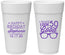 Personalized Birthday 24 oz Foam Cups - 50th | 20049