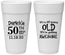 Personalized Birthday 24 oz Foam Cups - 50th | 20052