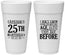 Personalized Birthday 24 oz Foam Cups - 25th | 20054