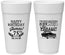 Personalized Birthday 24 oz Foam Cups - 75th Classic Car | 20055