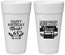 Personalized Birthday 24 oz Foam Cups - 65th Classic Radio | 20056