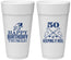 Personalized Birthday 24 oz Foam Cups - 50th Keeping It Reel | 20066
